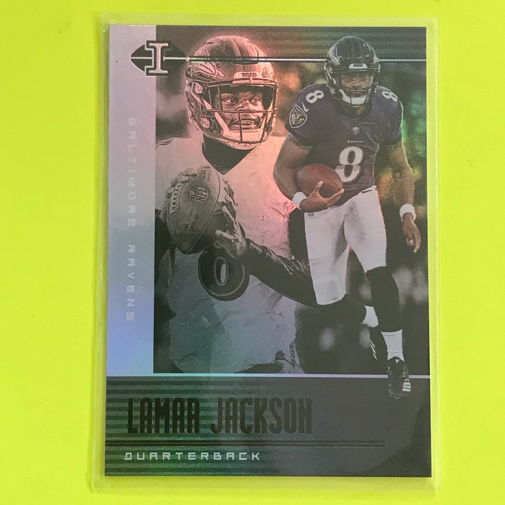 Lamar Jackson Panini NFL Football Card lot of 3 - Picture 3 of 5